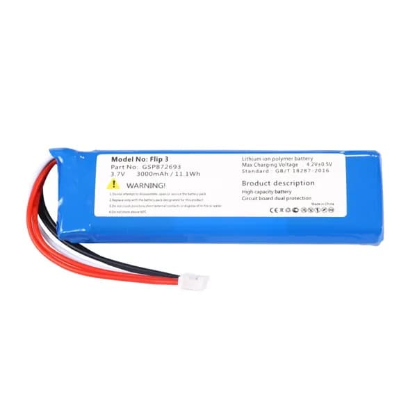 Аккумулятор TSOZPN23005 для JBL Flip 3, GSP872693, P763098 03, CS-JMF300SL