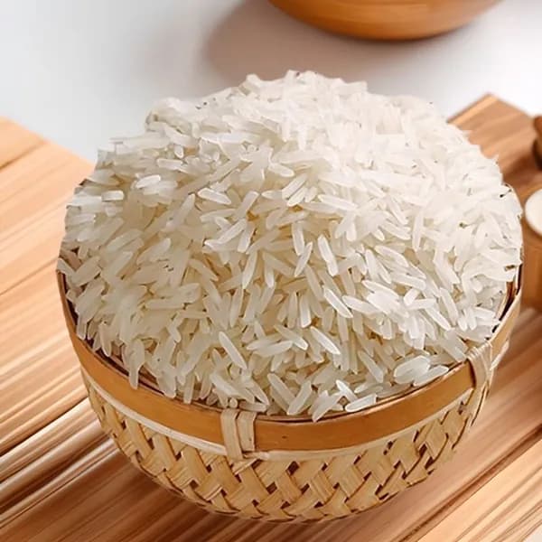 Рис длиннозерный, для плова, пропаренный, круглый, ароматный