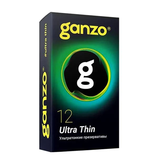 Презервативы Ganzo Ultra thin ультратонкие, 12 шт