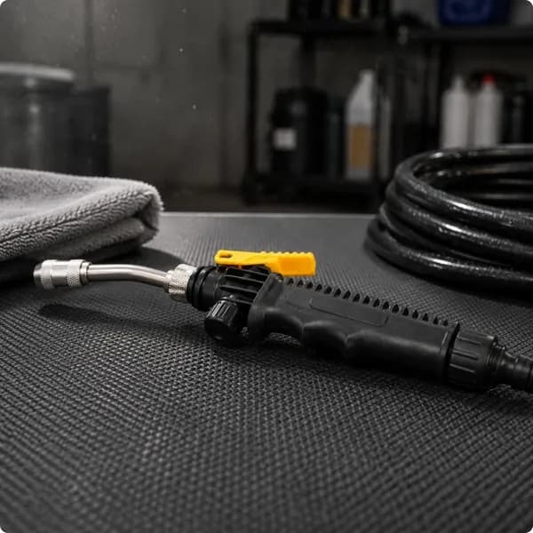 Распылитель туманный с ручкой из ABS для мойки автомобиля Сосок+Хвост-коротк.
