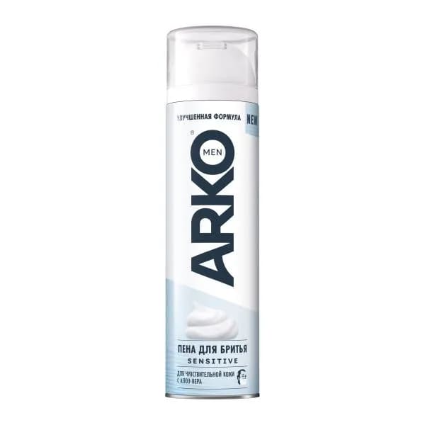 Пена для бритья Arko Men Sensitive 200мл