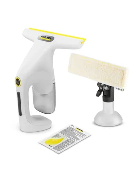 Аккумуляторный стеклоочиститель Karcher 1.633-632.0 WV 1 Go Care, 70 м (25 окон), 100 мл объем бачка, до 25 минут работы от одного заряда