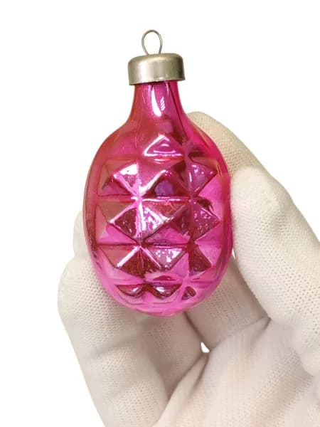 Советская ёлочная игрушка, Фонарик, сделано в СССР.