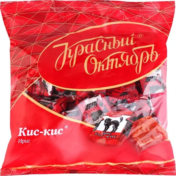 Конфеты КРАСНЫЙ ОКТЯБРЬ Ирис Кис-кис, 250г