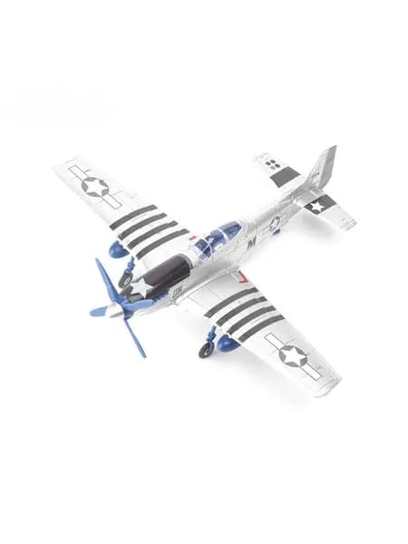 Сборная модель самолета P-51 Mustang DIY Серебряный