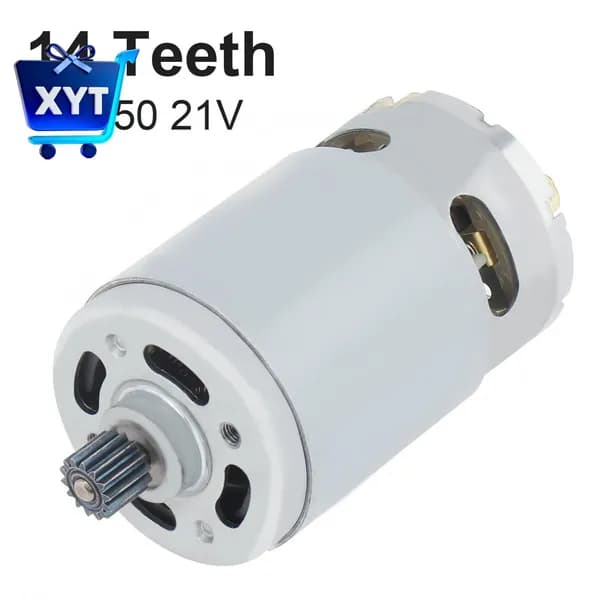 RS550 DC Motor 21V 25000RPM рециркуляционная бензопила/аккумуляторная ручная пила/ 8,2 мм 14 зубьев для электродрели