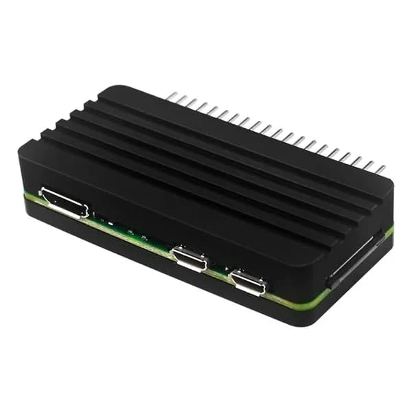 (1 комплект) Корпус из алюминиевого сплава Raspberry Pi zero мощностью 2 Вт