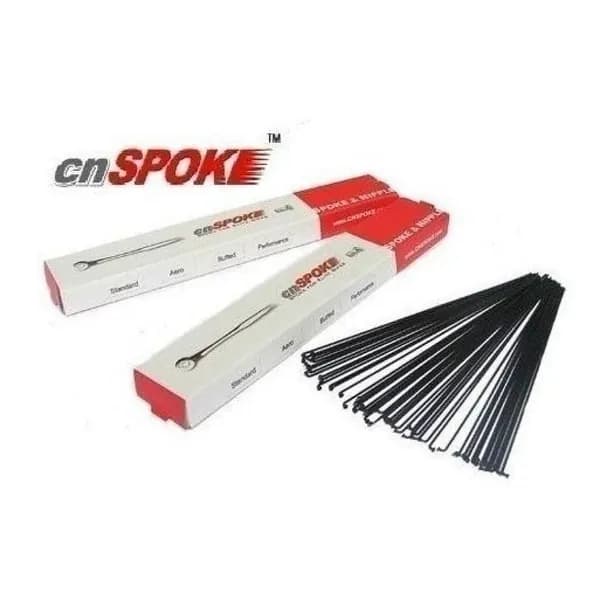 Набор из 2-х спиц CN SPOKE STD 14 2.0 x 234 мм, без ниппелей, нержавеющая сталь, черный