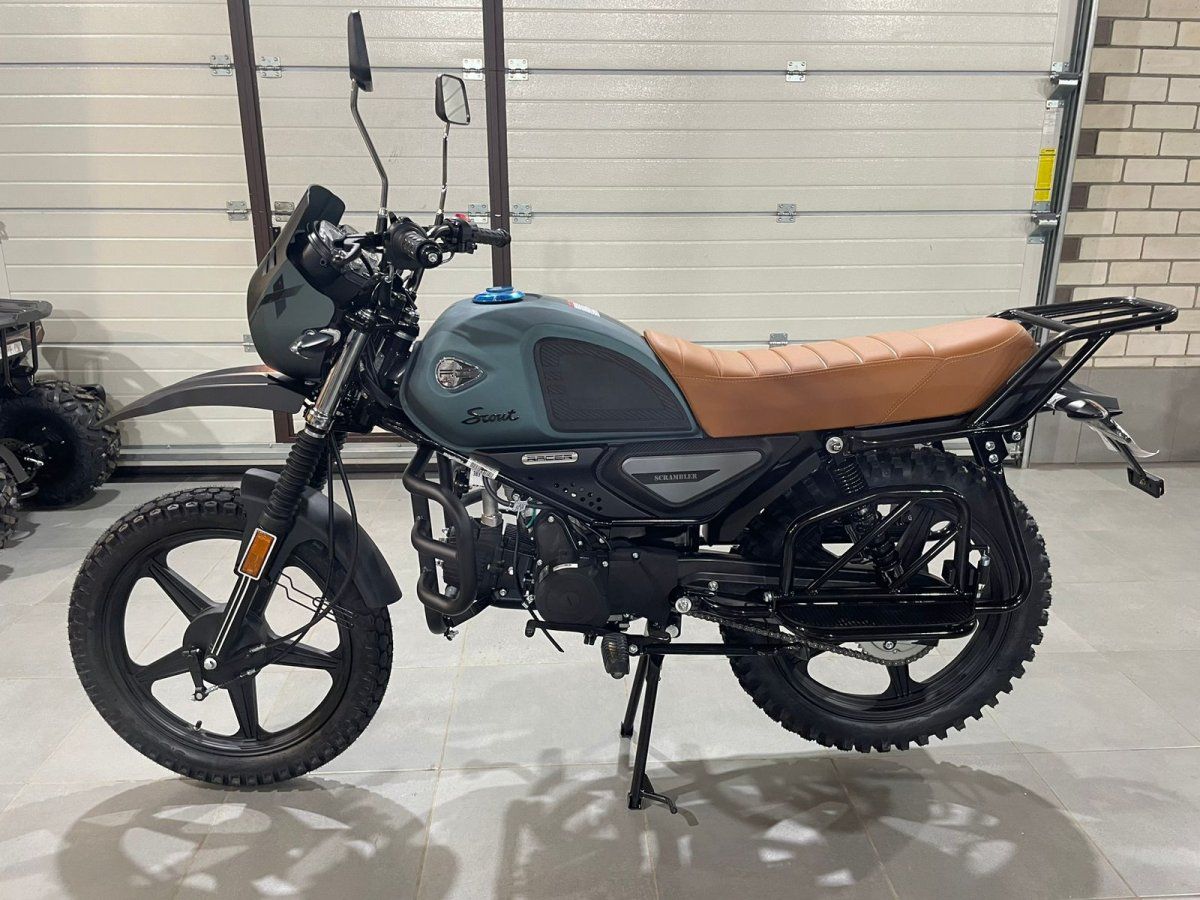 Мопед Racer RC50 Scout M1_110сс зел (без ПТС в заводской упаковке)