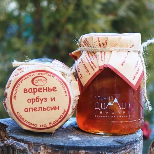 Чайный домик АРХЫЗ / Варенье из арбуза и апельсина