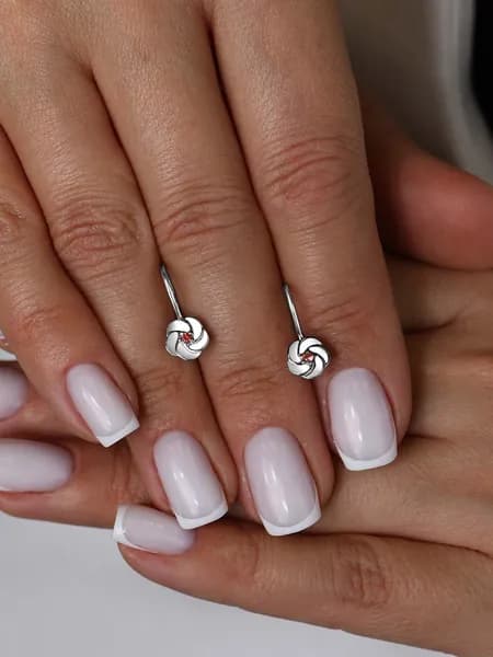 Серьги детские серебро 925 Серебро России