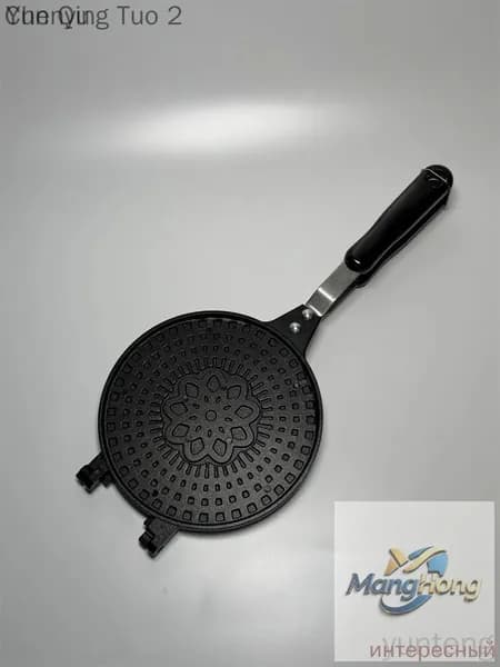 Вафельница mzm-20260718124919338, черный, серый