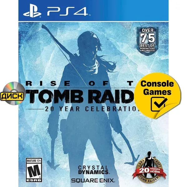 Игра PS4 Rise of the Tomb Raider 20-летний юбилей (PlayStation 4, Русская версия)
