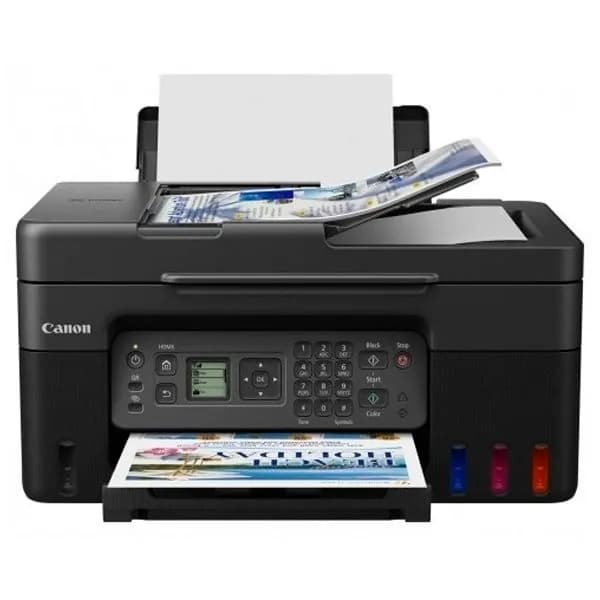 Струйное МФУ Canon Pixma G4470, 6 стр./мин цветной печати, 4800х1200 dpi, 4 цвета, 4 картриджа, копирование, сканирование, черный