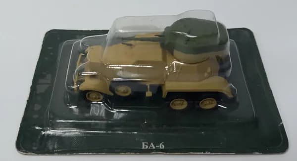 "Русские танки", модель БА-6 (в коробке-блистере)