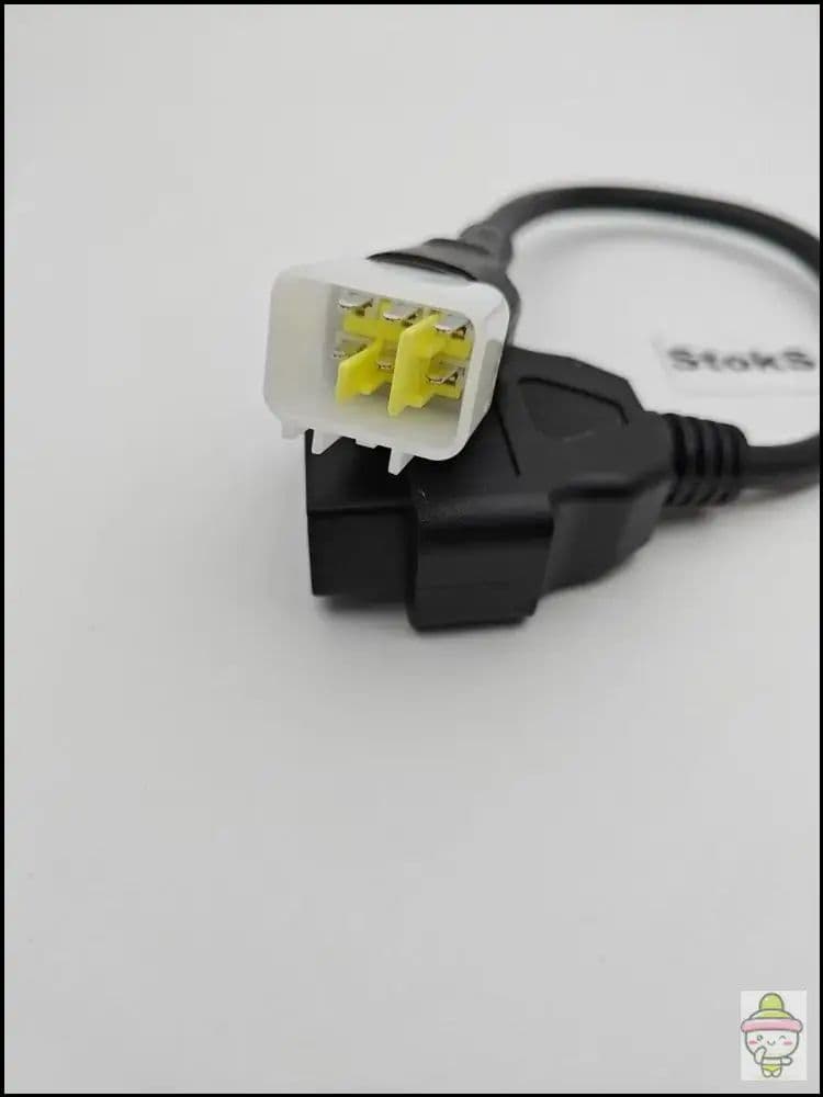 Переходник для мотоциклов BENELLI/Delphi 6pin на OBD2