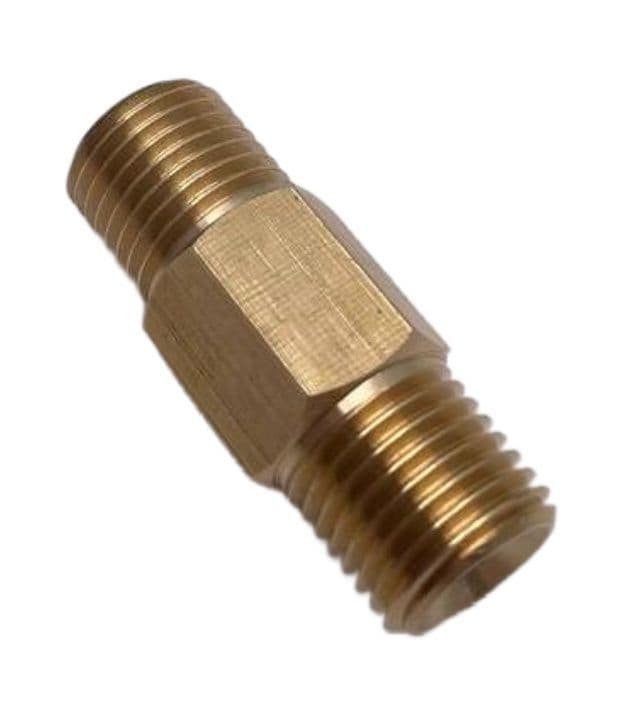 Переходник 1/4 внеш - 1/4 внеш (удлиненный), 400 bar, латунь