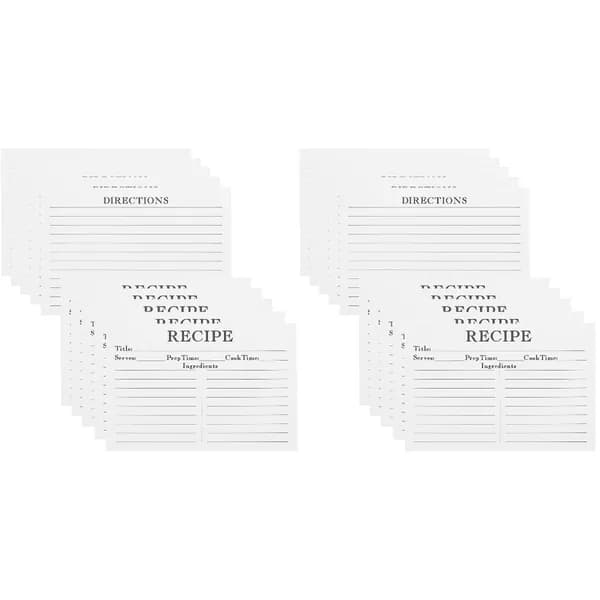 Книга рецептов, листов: 1