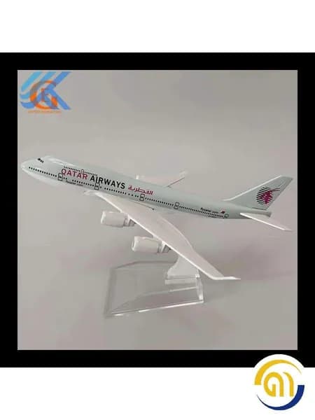 Металлический Модель Самолета Боинг 747, Авиакомпании Катара B747