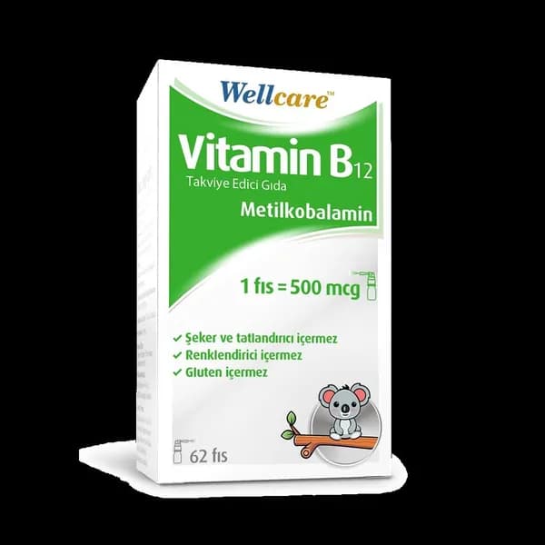 Wellcare Витамин В12 500 мкг Спрей 5 мл
