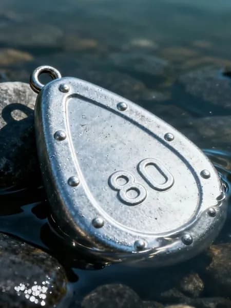 Донные грузило 80г рыболовное 4 шт