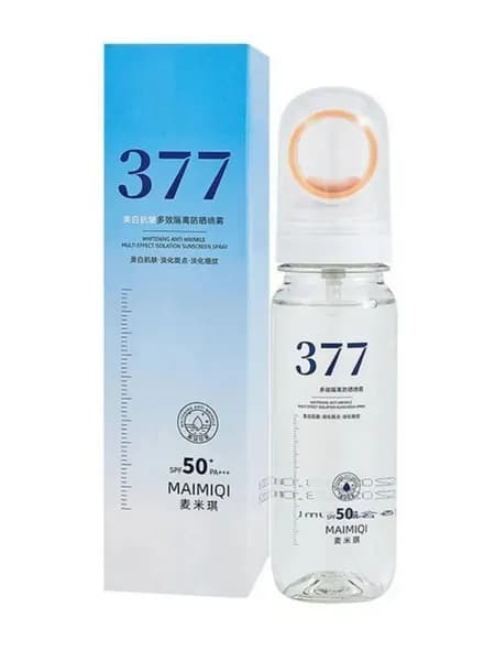 Солнцезащитный спрей 377 spf50 pa+++ для лица и тела
