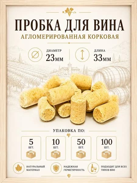 Пробка 10 шт