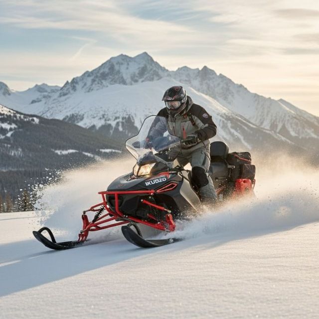 IKUDZO HUNTER 650LK 28 EXPERT V2 Машинокомплект, Катковая снегоход Без ПСМ