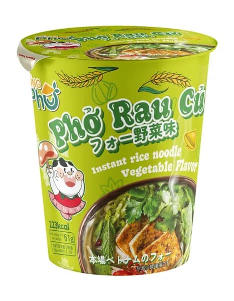 Рисовая лапша Pho King со вкусом Овощей 61 г