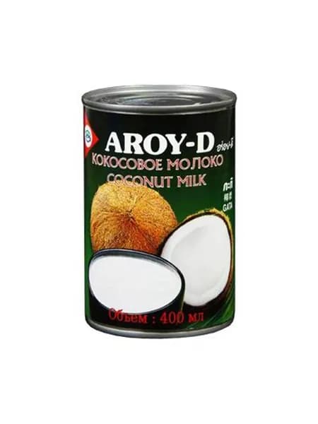 Молоко кокосовое Coconut Milk Aroy D 400, ЭксИм Пасифик