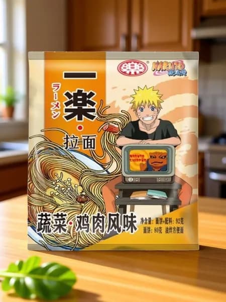 Лапша Наруто 92г сублимированная Курица Коллекция NARUTO