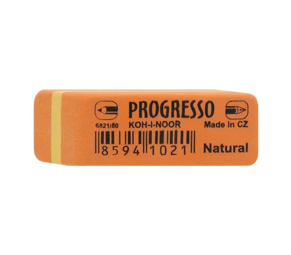 Ластик KOH-I-NOOR PROGRESSO 6821/80 41х14x8 мм 1 шт.