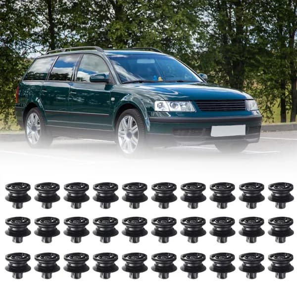 30 шт. зажимов для крепления обшивки дверей автомобиля для Golf и Passat B5 3B0868243