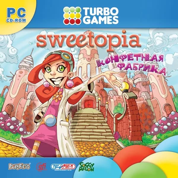 Игра для ПК Turbo Games. Sweetopia. Конфетная фабрика (русская версия, Руссобит-М/GFI)