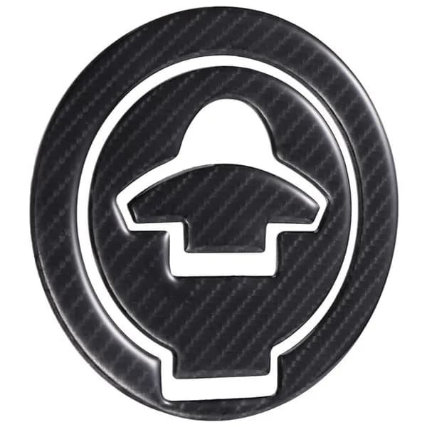 Карбоновая наклейка на крышку топливного бака для YAMAHA YZF-R3, R25 / R15, MT-03: защита от царапин