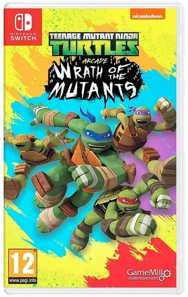 Игра NINTENDO TMNT Arcade: Wrath of the Mutants (Картридж) (Nintendo Switch, Английская версия)