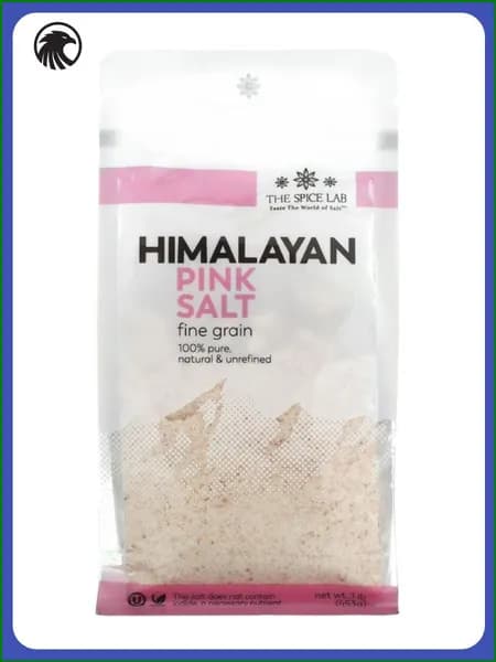 Гималайская розовая соль пищевая, крупного помола, The Spice Lab 453 г