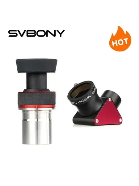 SV215 Окуляр Zoom 1.25" 3-8мм и Диагональное зеркало SV188P для телескопа