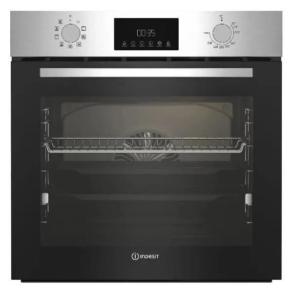 Электрический духовой шкаф Indesit IFE 3841 JC IX нержавеющая сталь