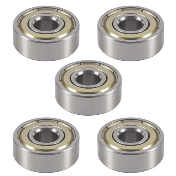 Шариковые подшипники паза металла 6 x 17 6mm 606Z миниатюрные глубокие 5 ПК
