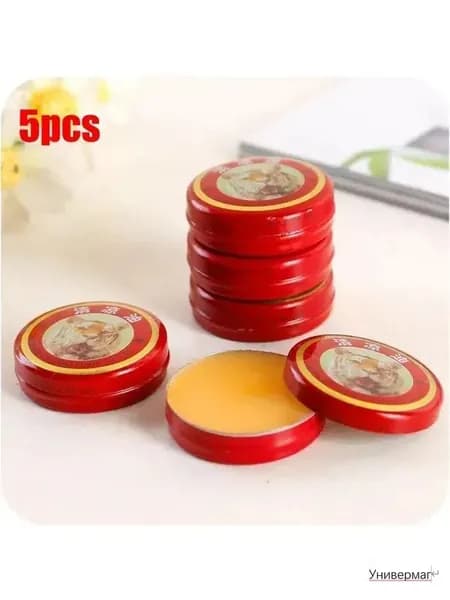 Твердая мазь Tiger Balm для лечения гриппа, простуды и головной боли
