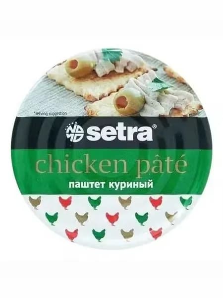 Паштет куриный Setra Halal 100 г