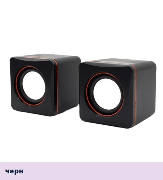 Мини-компьютерные колонки 2.0 USB-сабвуфер для ноутбука и ПК, проводные динамики для дома и офиса