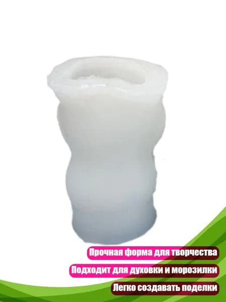 Формы из смолы в форме кролика для свечей, мыла и мастики