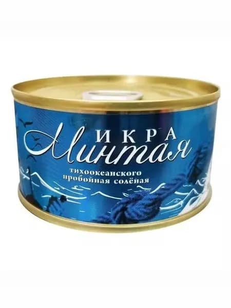 Икра минтая белая Авача пробойная 130 г