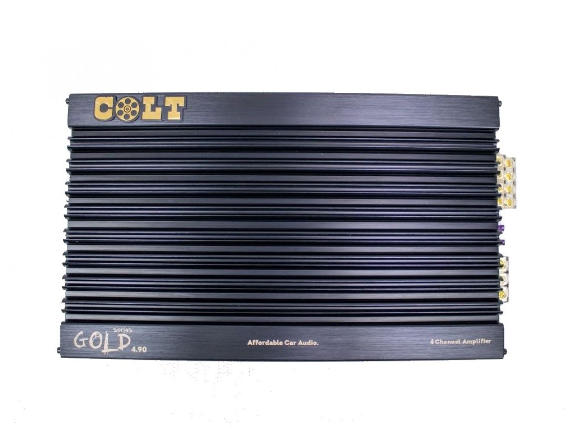 Автомобильный 4-канальный усилитель Colt Gold 4.90