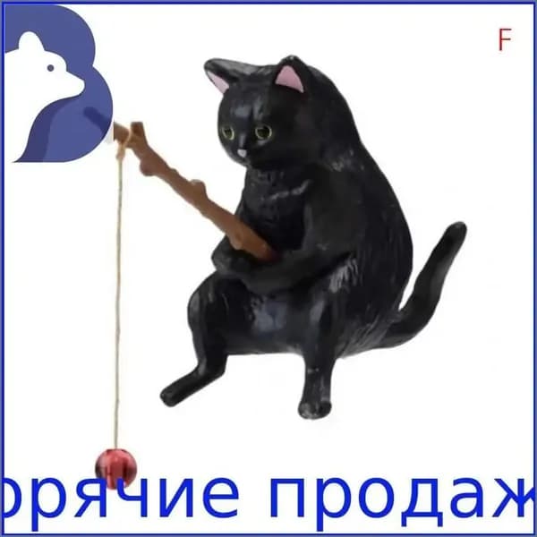 Рыболовные украшения для котенка