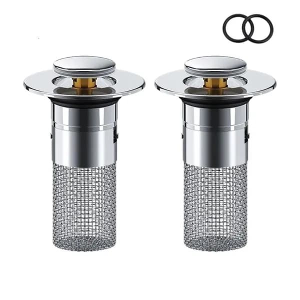 Пробка для раковины из стали 304, - A1 Короткий стиль