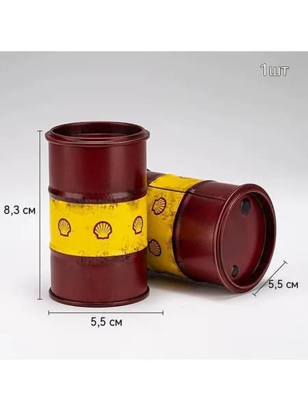 Миниатюрный масляный бак модель масляной бочки