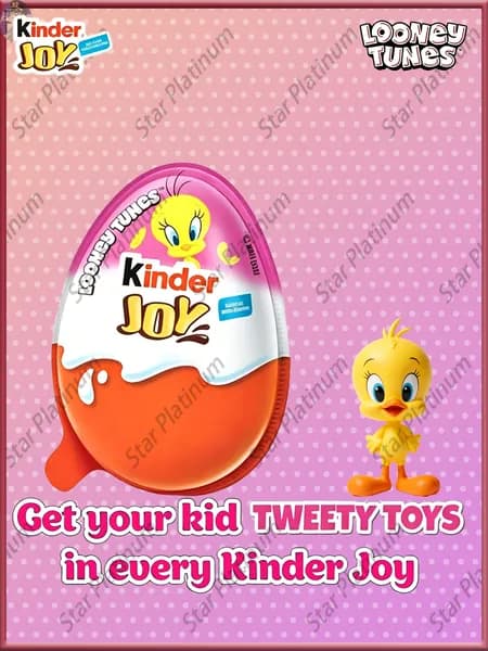 Шоколадное яйцо Киндер Джой Tweety(1шт)